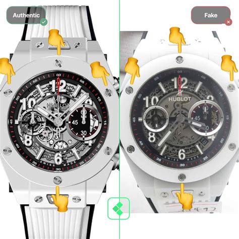 hublot screws fake|how to check hublot watch.